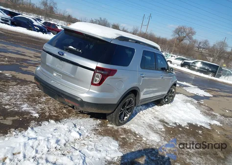 2013 Ford Explorer Sport из США, поврежденный, VIN 1FM5K8GT1DGC56882
